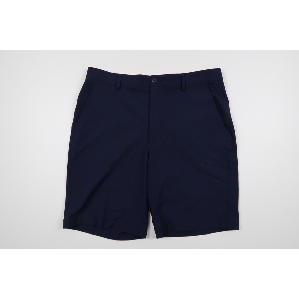 Footjoy Men's‎ 36 Navy Solid Performance PGA Tour Golf Shorts Stretch